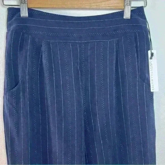 NWT Stillwater | The Cabana Pant Dainty Stripe | Size Small - Picture 6 of 16